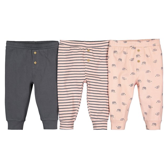 Lote de 3 leggings, 1 mês-2 anos  LA REDOUTE COLLECTIONS image 0