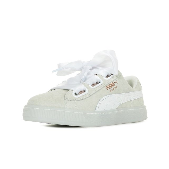 puma suede heart artica noir