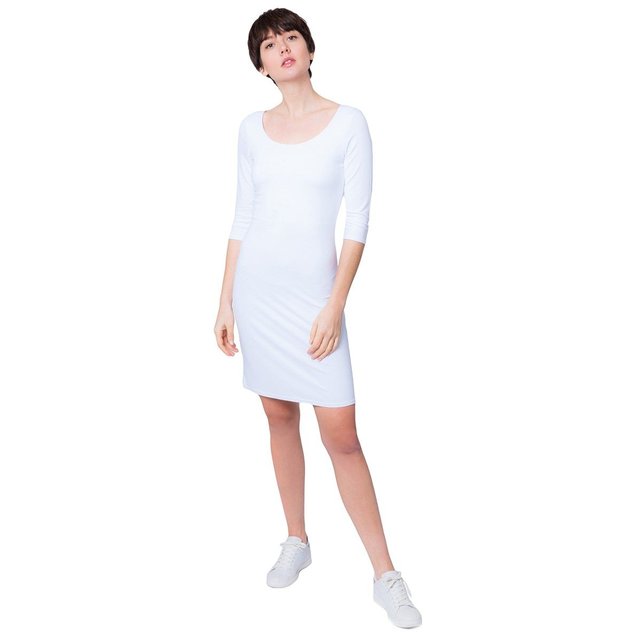 Robe col danseuse manches 3-4 en modal roxane Rendez-Vous ...