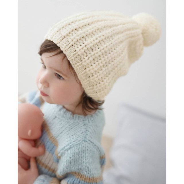 Bonnet en laine pour enfant - Taille Unique