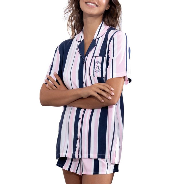 pyjama short chemise femme