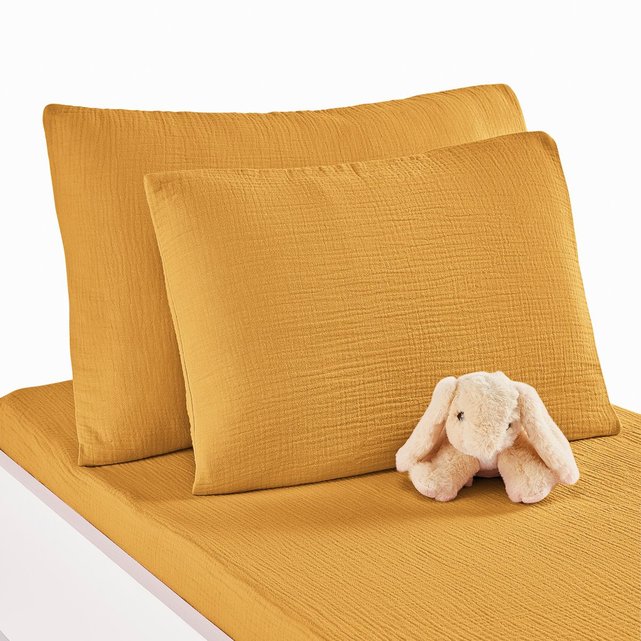 Taie D Oreiller Bebe En Gaze De Coton Kumla La Redoute Interieurs La Redoute