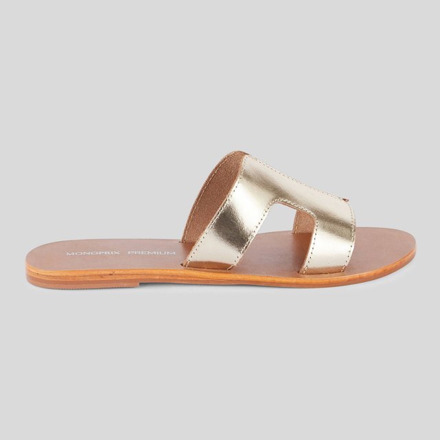 Sandales dorées monoprix 2025