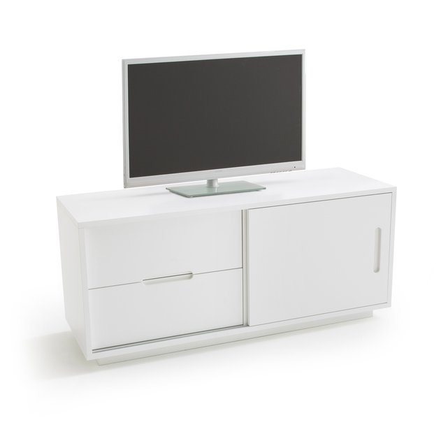Tv Bank 120 Cm Norwich Wit La Redoute Interieurs La Redoute