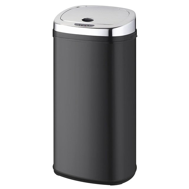 poubelle automatique 42l noir inox bat 42ls02a black ss poubelle automatique 42l noir inox bat 42ls02a black ss