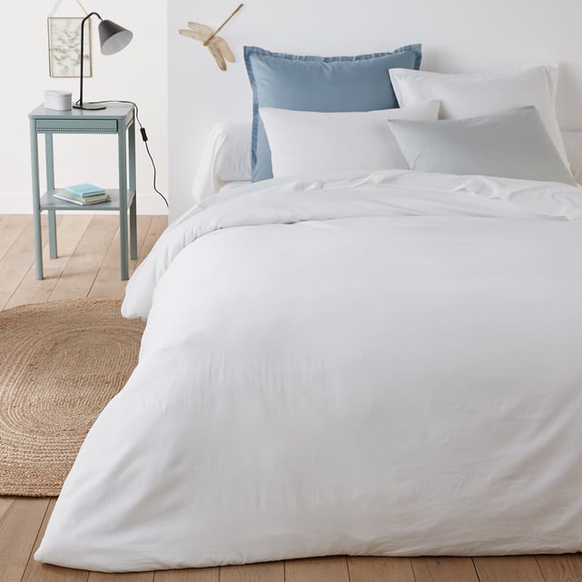 Elvira 100% Cotton Voile Duvet Cover by La Redoute