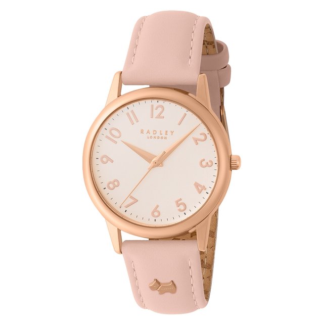 Radley london rose gold watch new arrivals
