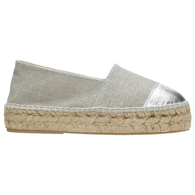 Espadrille elpis argent Polka Shoes La Redoute Espadrille elpis argent Polka Shoes La Redoute