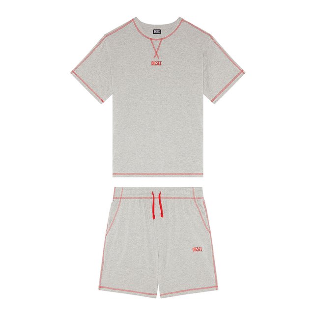 Cotton short pyjamas Diesel La Redoute