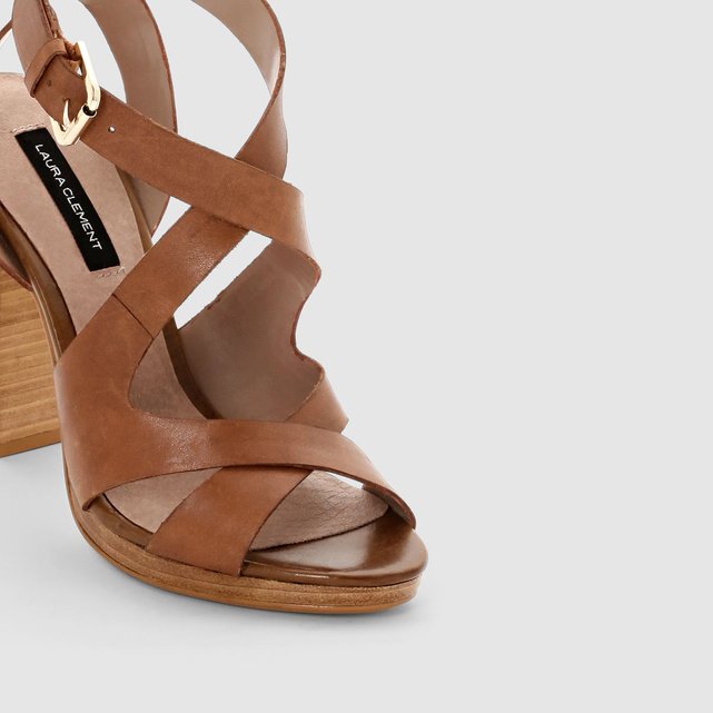 cuir croisées Redoute La brides Sandales Collections wCtZf