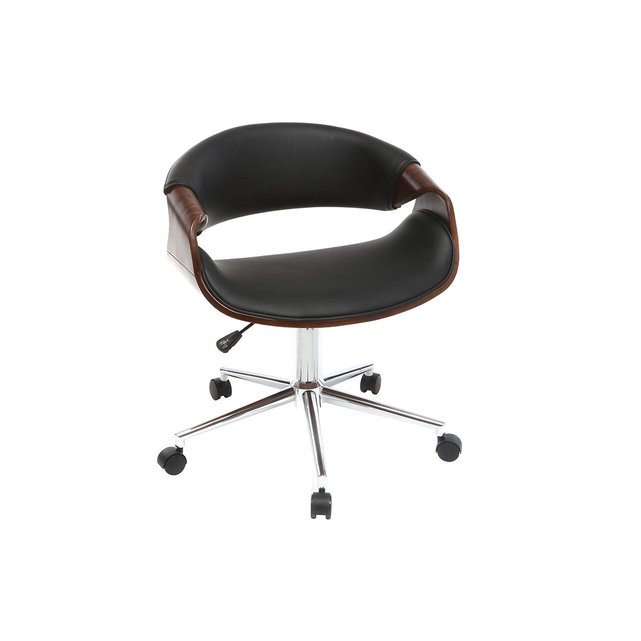 Fauteuil De Bureau Design Bois Aramis Miliboo La Redoute