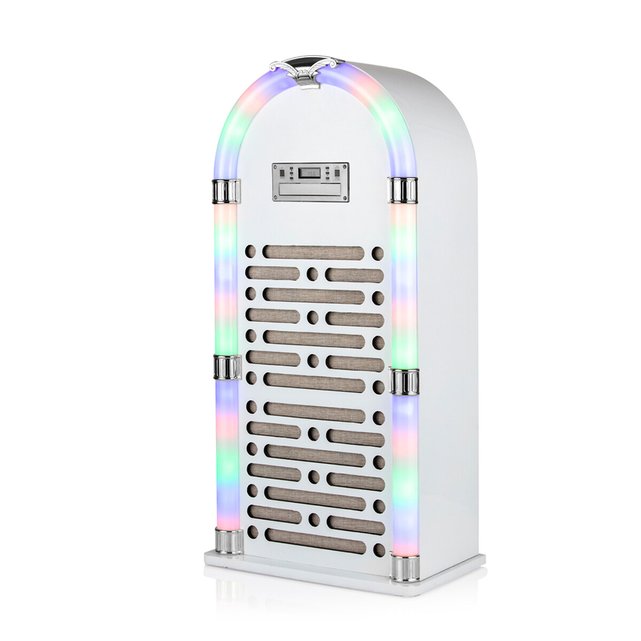 uit Hick Roei uit Bluetooth jukebox with cd player and fm radio - white , white, Itek | La  Redoute