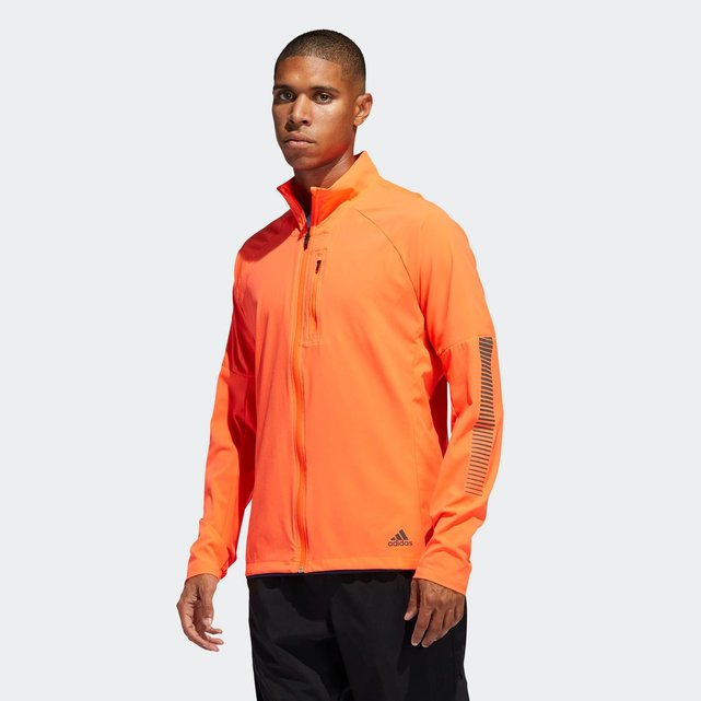 veste adidas noir et orange