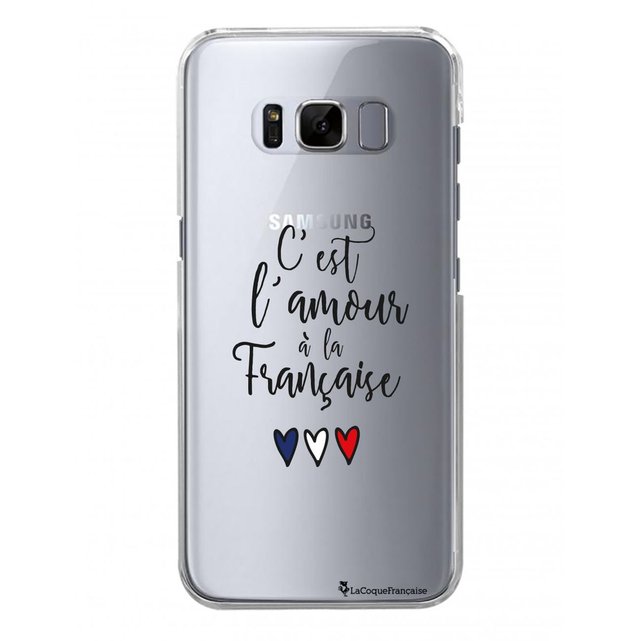 coque samsung s8 amour