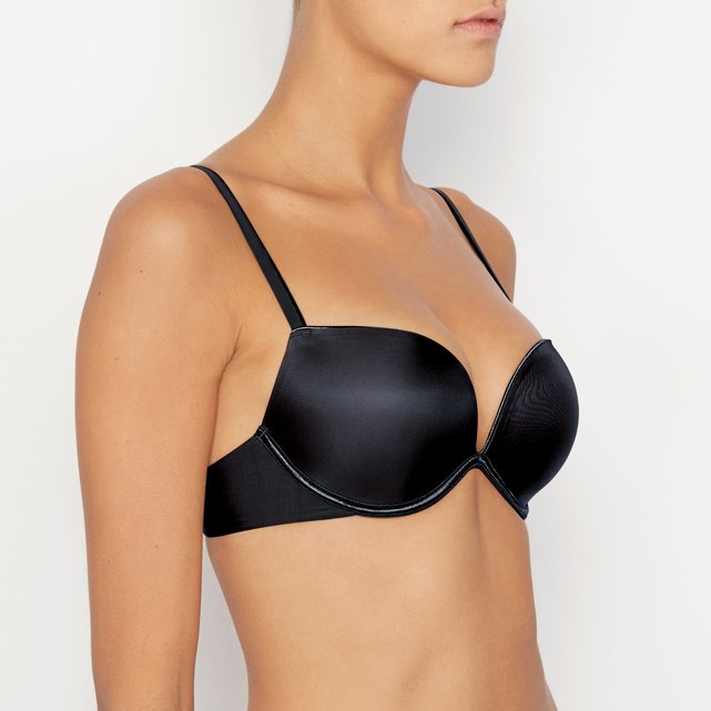 Full effect push-up bra, black, Wonderbra