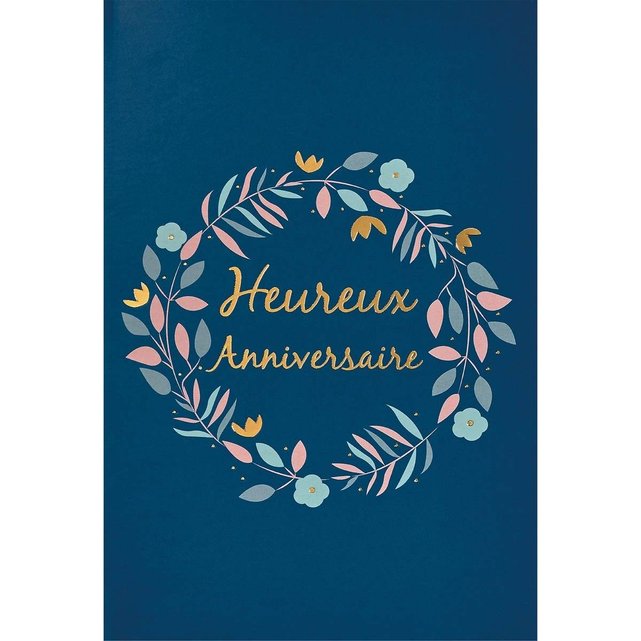 Carte Graphique Heureux Anniversaire Multicolore Draeger La Carterie La Redoute Carte Graphique Heureux Anniversaire Multicolore Draeger La Carterie La Redoute