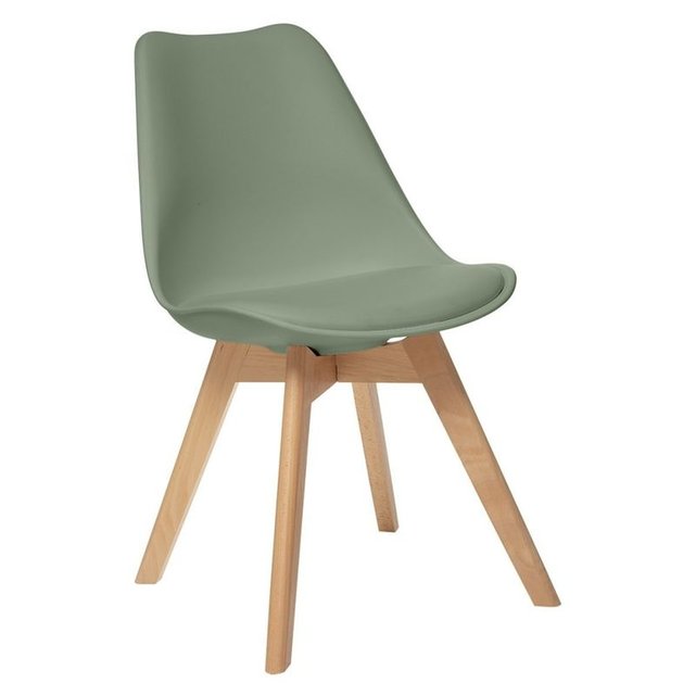 Chaise scandinave baya Couleur vert Atmosphera La Redoute