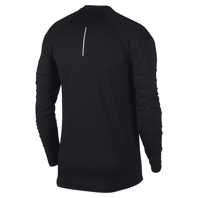 Plain long-sleeved crew neck t-shirt , black, Nike | La Redoute