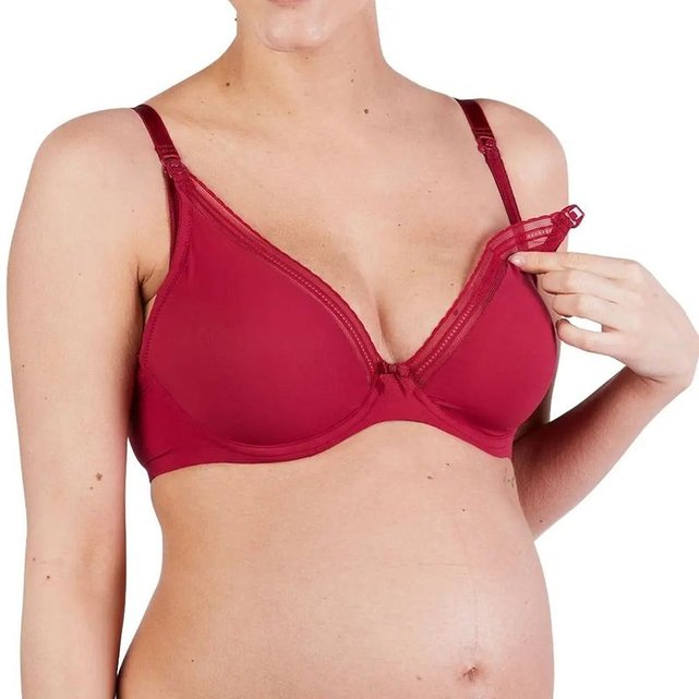 Maternity and nursing seamless bra Milk blush - Cache Coeur – Cache Cœur US