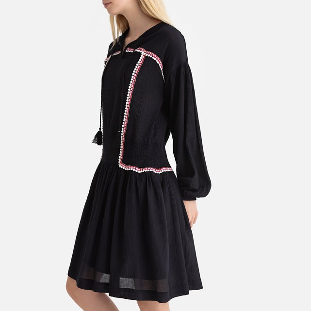 robe longue noire la redoute