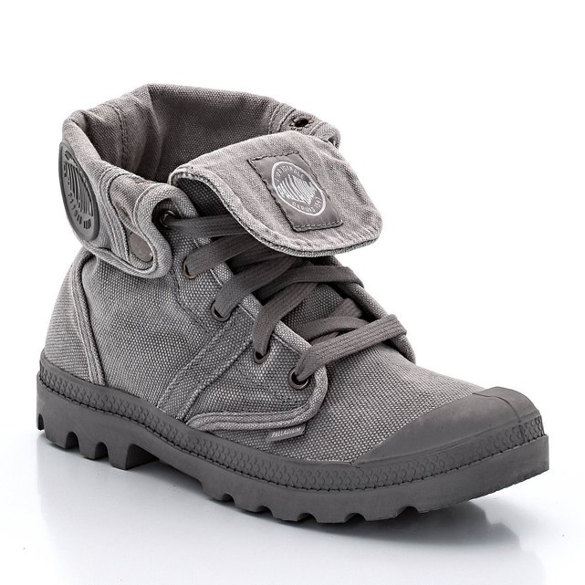 hautes Baskets toile à en PALLADIUM lacets q05qF