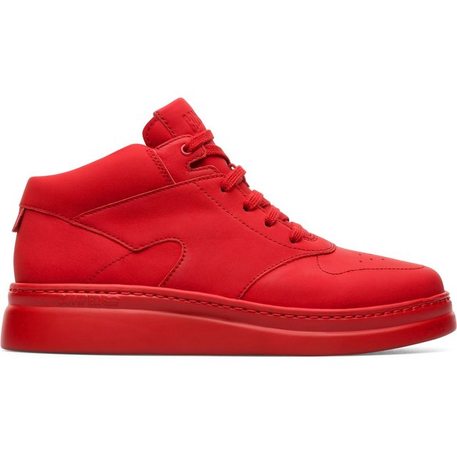 Baskets montantes rouges clearance