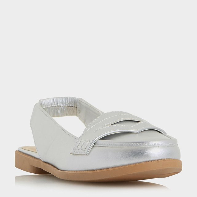 Mocassins à bride arrière - glyndas silver synthétique Head Over Heels By Dune La Redoute Mocassins à bride arrière - glyndas silver synthétique Head Over Heels By Dune La Redoute