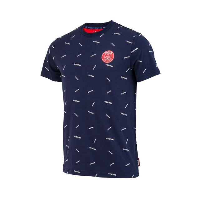 Bleu. Femme Essentiel Licence Officielle T-Shirt PSG Ici Cest Paris