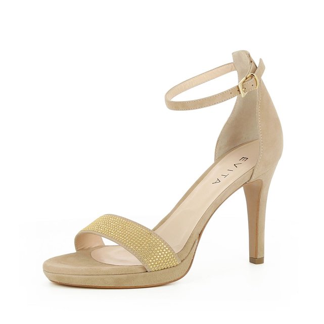 talon beige ouvert