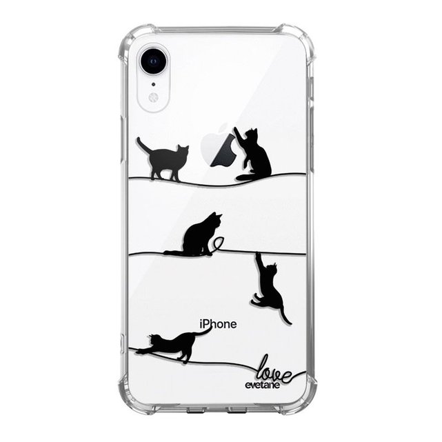 coque iphone xr transparente motif chat coque iphone xr transparente motif chat