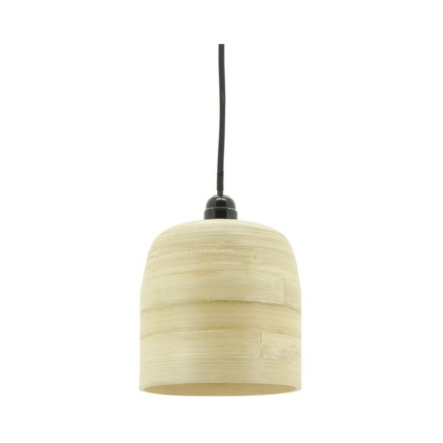 Abat-jour cloche pour suspension en bambou naturel Couleur multicolour  Aubry Gaspard