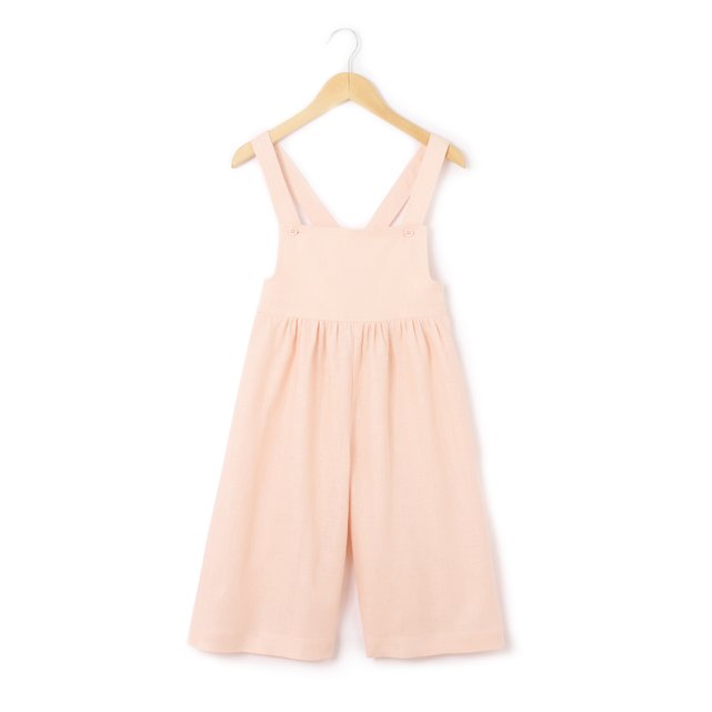 Linen Jumpsuit, 2-12 Years Linen Jumpsuit, 2-12 Years