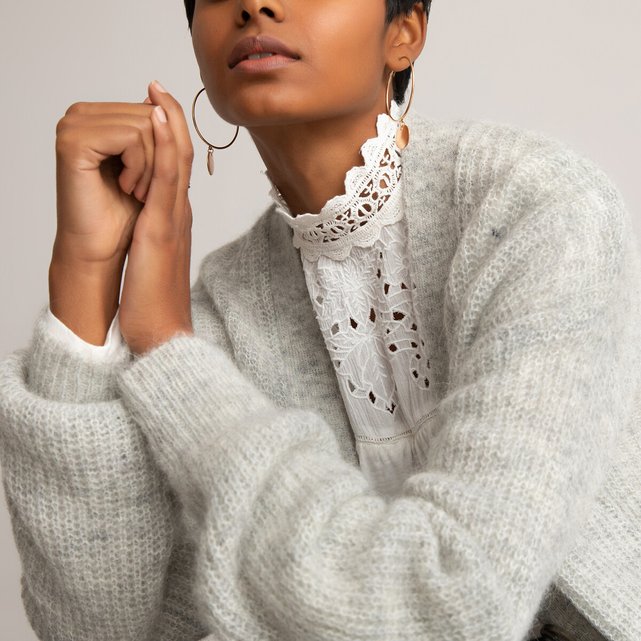 chunky soft cardigan