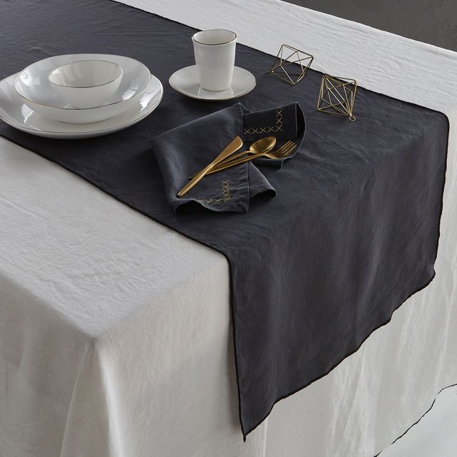 Chemin De Table Lin Lave Taraka Am Pm La Redoute