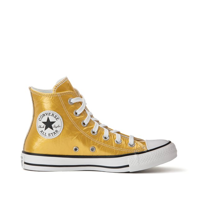 converse star leather trainers