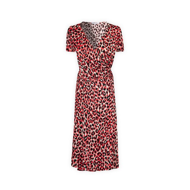 robe portefeuille longueur midi