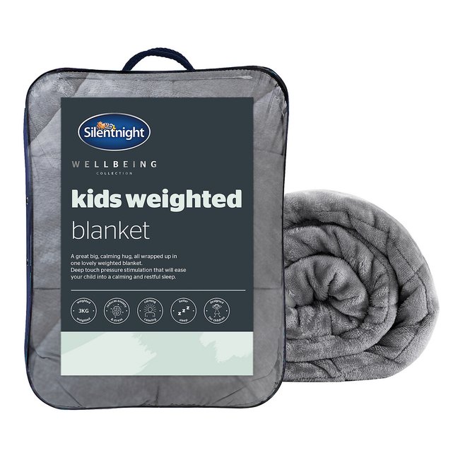 Kids 3kg weighted blanket, grey, Silentnight | La Redoute