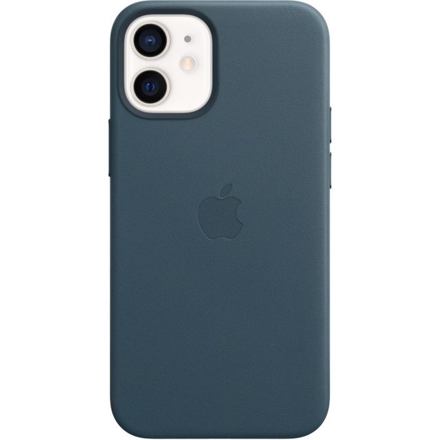 Coque Iphone 12 Mini Cuir Bleu Magsafe Apple 