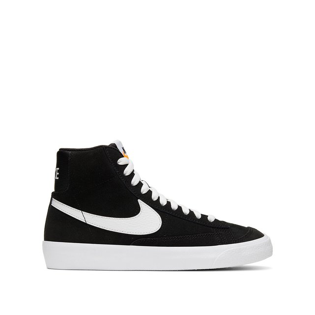 Kids blazer mid '77 trainers in suede , black, Nike | La Redoute