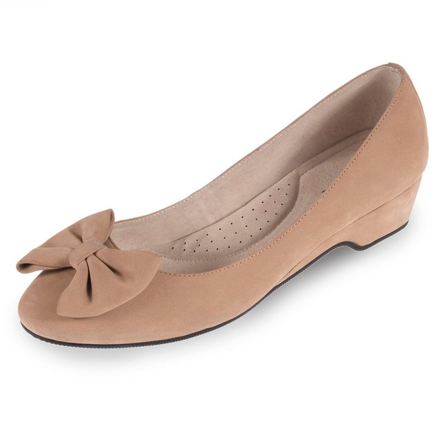 Ballerines femme 100% cuir Isotoner | La Redoute