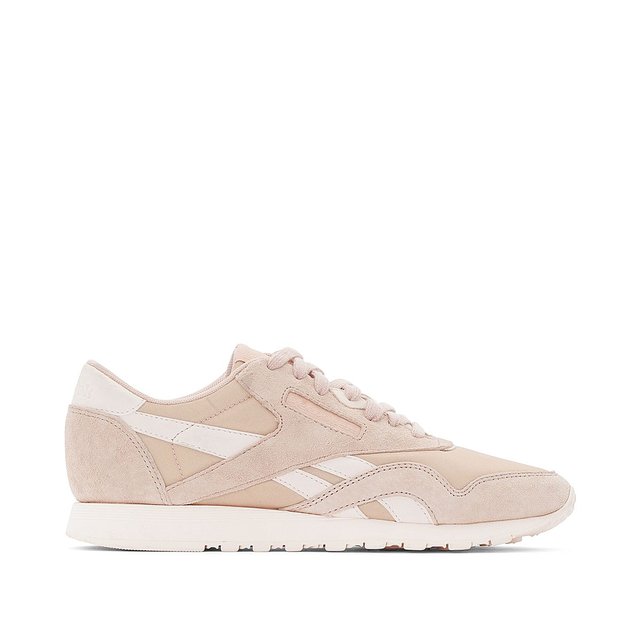 reebok classic nylon beige