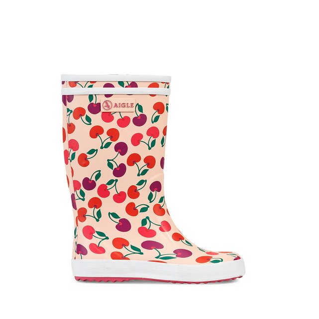 bottes aigle lolly pop rose