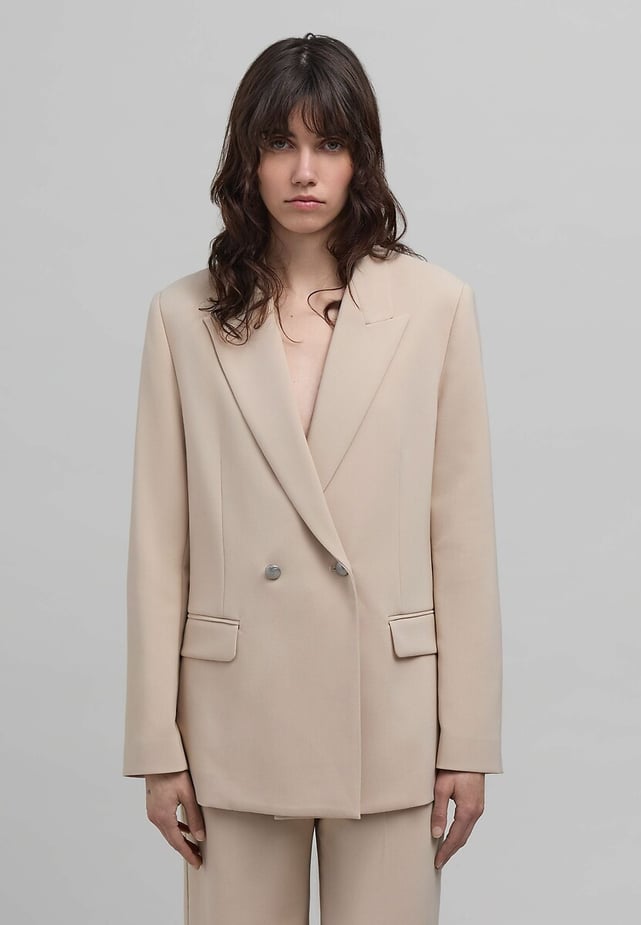 Veste Cintrée IKKS Costume Homme Taille 46, Laine élastanne - Occasion Très Bon état, Style Blazer