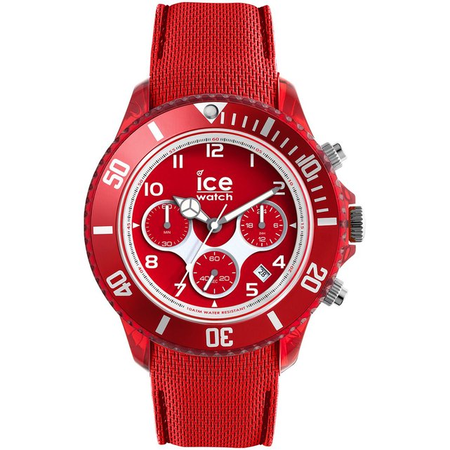 montre ice rouge