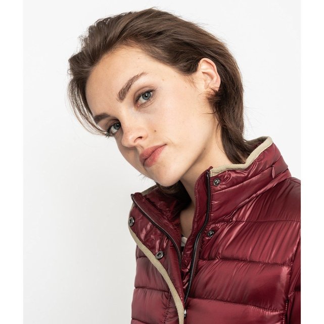 Rr08nfa Doublée Rouge Courte Fine Redoute La Devernois Doudoune FwXtqnx0wz