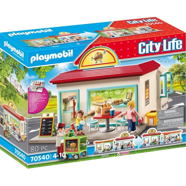 City Life Mon Magasin De Burgers Playmobil La Redoute