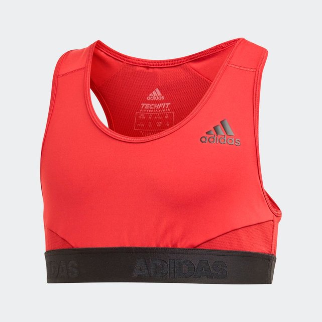 brassiere de sport rouge