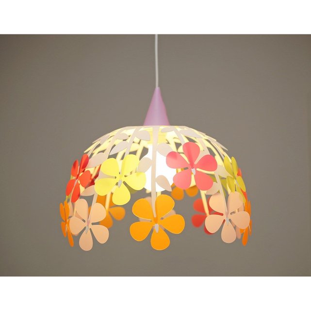 Lampe Suspension Chambre Denfant Bouquet De Fleurs Multicolore