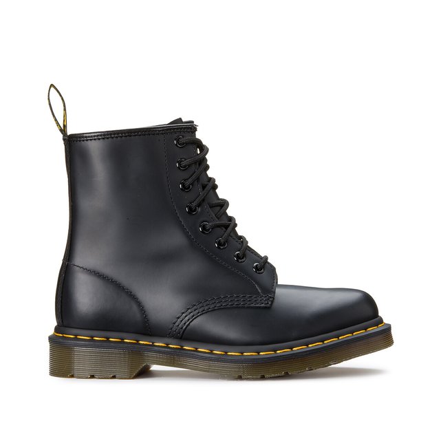 1460 smooth leather ankle boots black Dr. Martens | La Redoute