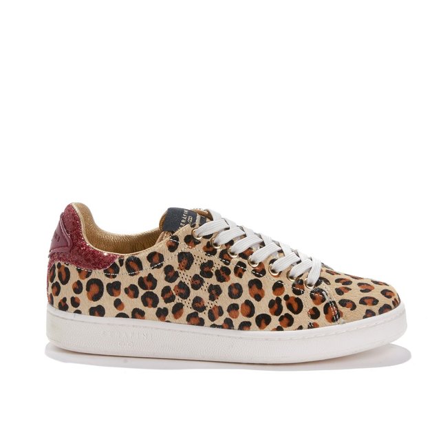 LEOPARD Baskets cuir à JIMMY SERAFINI lacets CONNORS d1PqYwTx